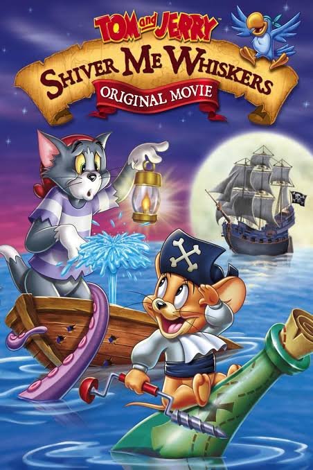 Download Tom and Jerry: Shiver Me Whiskers (2006) Dual Audio {Hindi-English} Movie 480p | 720p | 1080p WEB-DL ESub poster