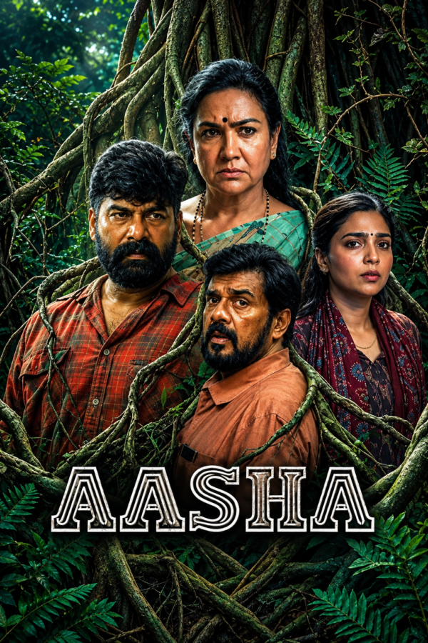 Download Aasha (2026) Dual Audio {Hindi-Malayalam} Movie 480p | 720p | 1080p | 2160p WEB-DL ESub poster