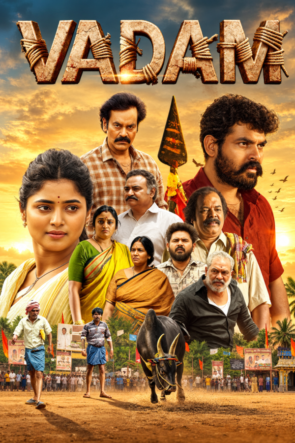 Download Vadam (2026) Dual Audio {Hindi-Tamil} Movie 480p | 720p | 1080p WEB-DL ESub poster